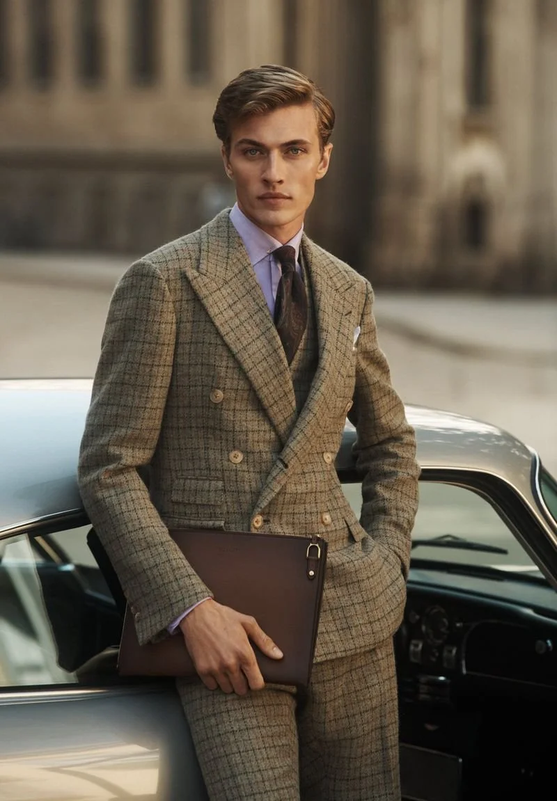 ラルフローレンパープルレーベル 長袖チェックシャツ PURPLE LABEL www